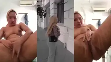Dokumentasi Ukhti Hijab Atika Cantik Live Kasur