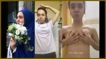 Erah Cewek Jilbab Lugu Ternyata Suka Pap Mandi Colmek Sampe Muncrat
