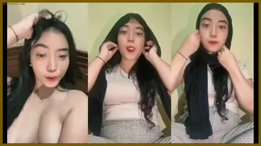 Koleksi Colmek Tiktoker Resharona Jilbab Tobrut